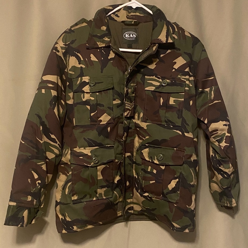 KAS Military Camouflage Jacket size Age 13- 36 inches